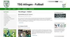 Desktop Screenshot of fussball-ailingen.de