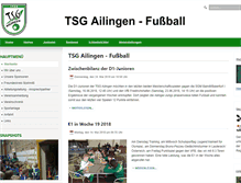 Tablet Screenshot of fussball-ailingen.de